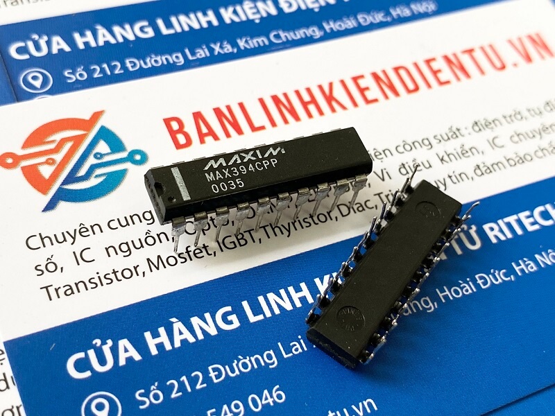 MAX394CPP, MAX394 IC chuyên dụng DIP-20 (tháo máy) 1 max394 dip tháo máy