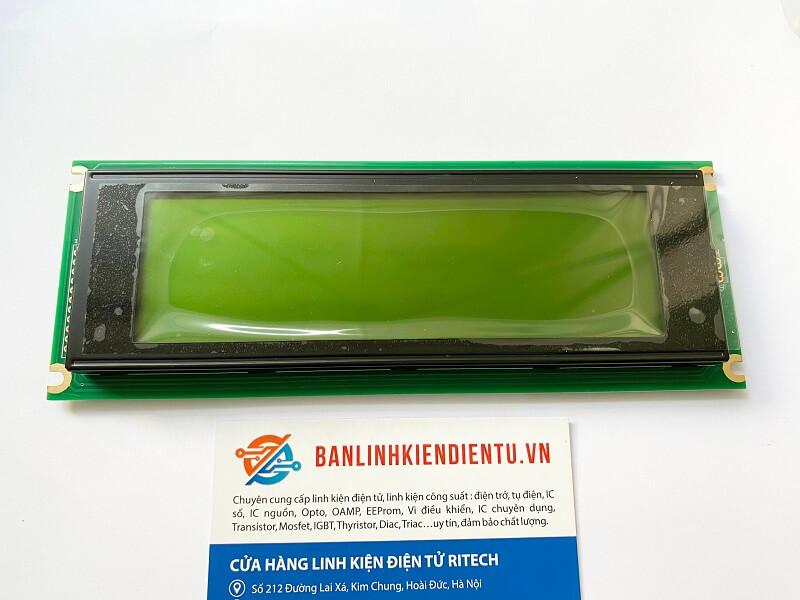 Màn hình LCD 24064 5.2 inch nền xanh lá 240x64 1 24064