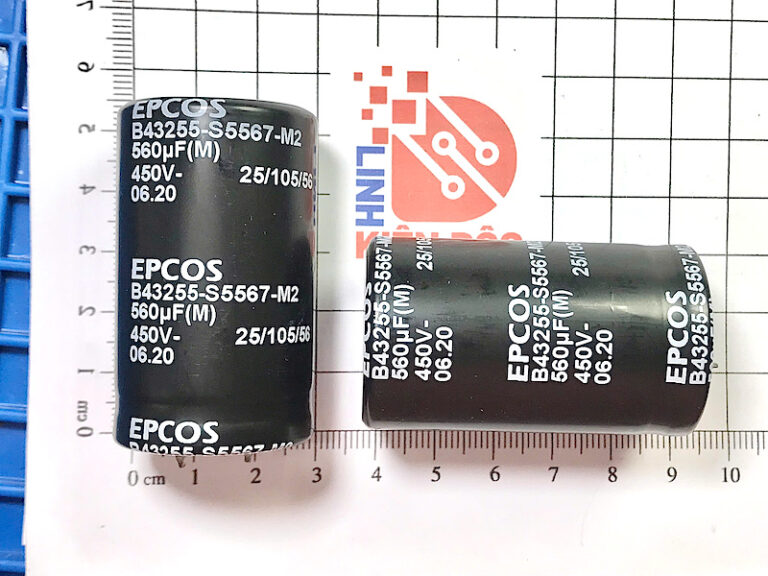 Tụ hóa EPCOS 560uF 450V 30x50mm 1 EPCOS-560uF-450V