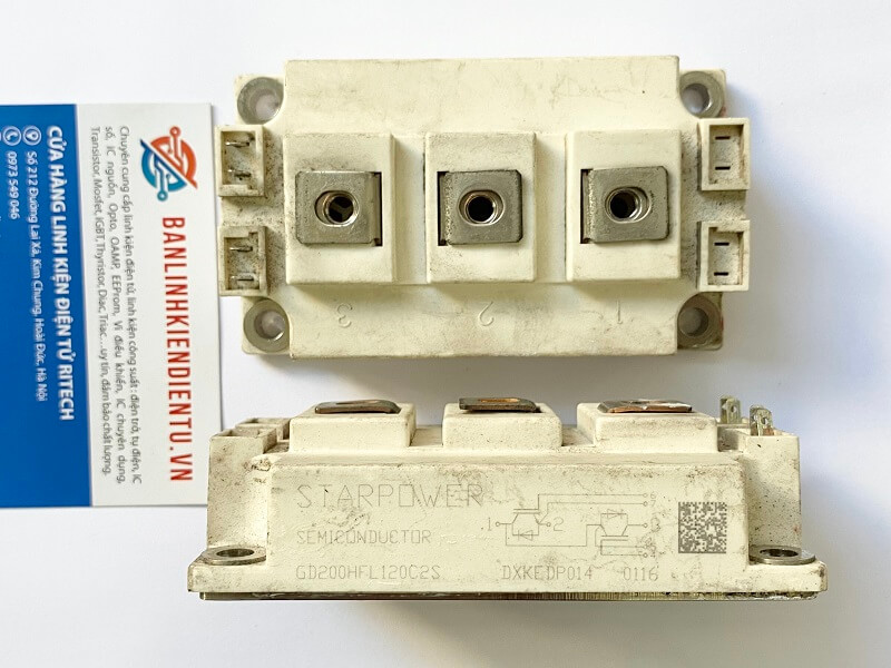 GD200HFL120C2S Module IGBT 200A 1200V (tháo máy) 1 GD200HFL120C2S