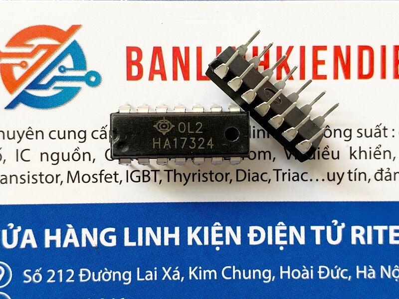 HA17324 IC OPAMP DIP-14 1 HA17324-OPAMP