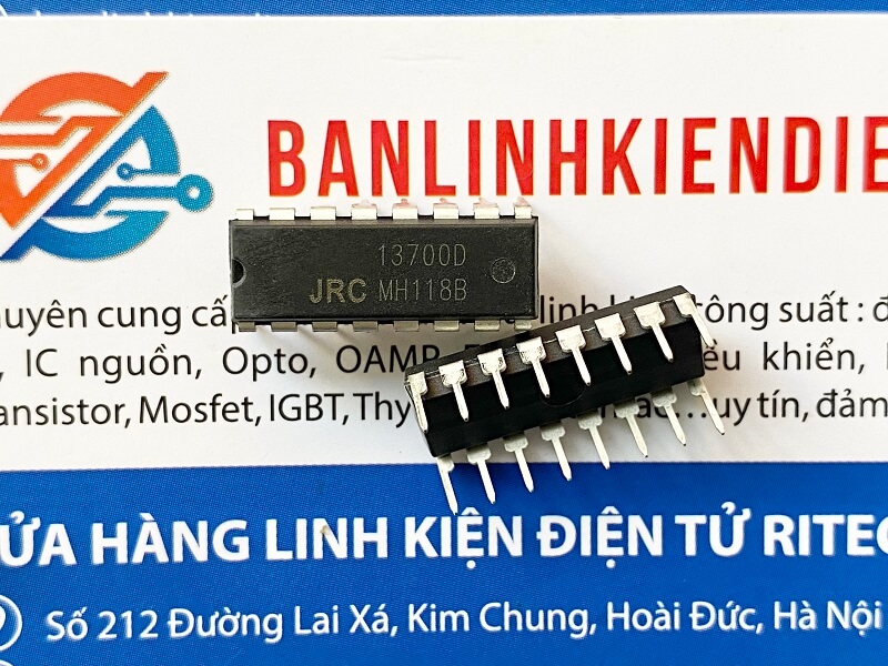 JRC13700 NJM13700 IC khuếch đại DIP-16 1 JRC13700D-IC