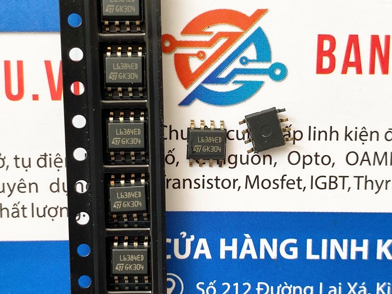 L6384ED IC điều khiển SOP-8 1 L6384ED-IC