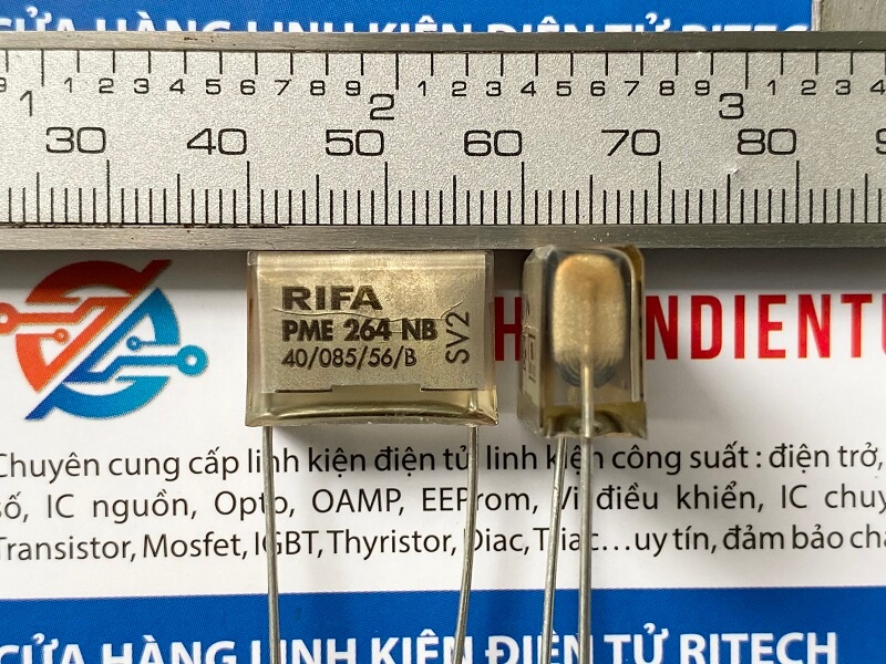 Tụ Rifa 0.01uF 10nF 660V PME264NB 2 TU-RIFA-10N-660V