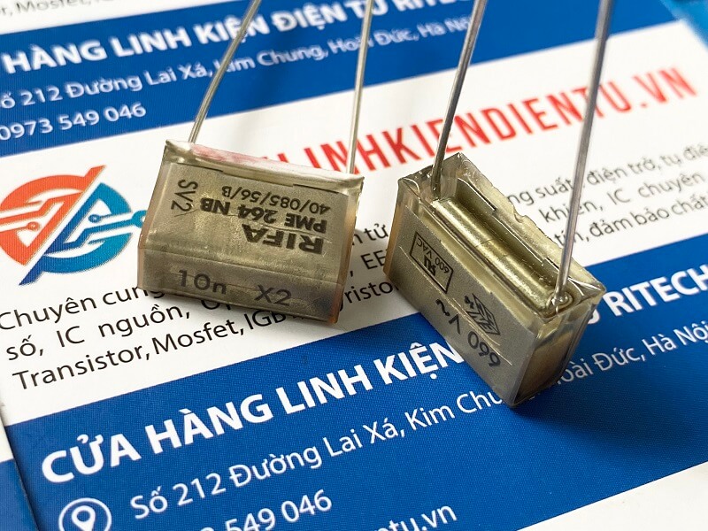 Tụ Rifa 0.01uF 10nF 660V PME264NB 1 TU-RIFA-10N
