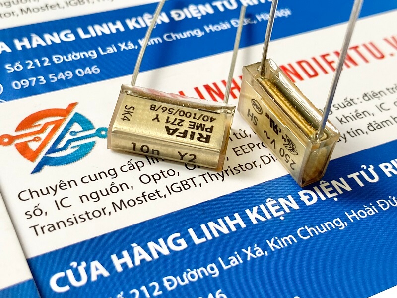 Tụ Rifa 10nF 0.01uF 250V PME271Y Y2 1 Tu-rifa-10n-250V
