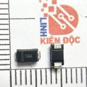 Alternative view of 1SMA4736A Diode Zener 6.8V 1W DO-214AC