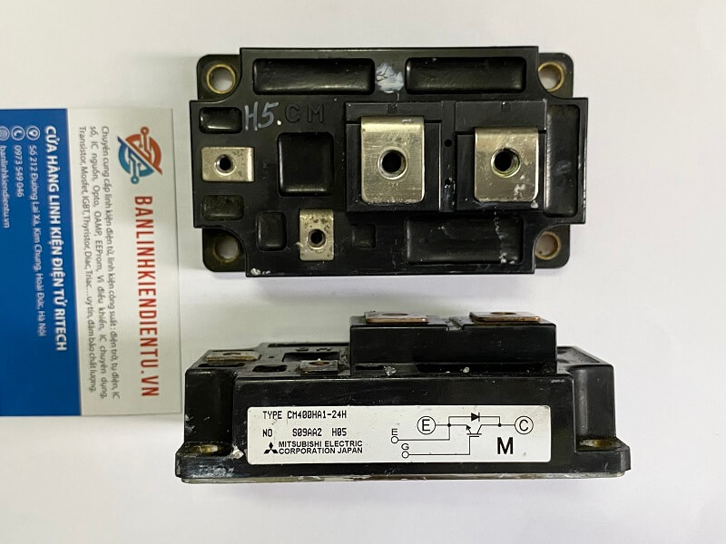 CM400HA1-24H IGBT Mitsubishi 400A 1200V tháo máy 1 CM400HA1-24H-IGBT