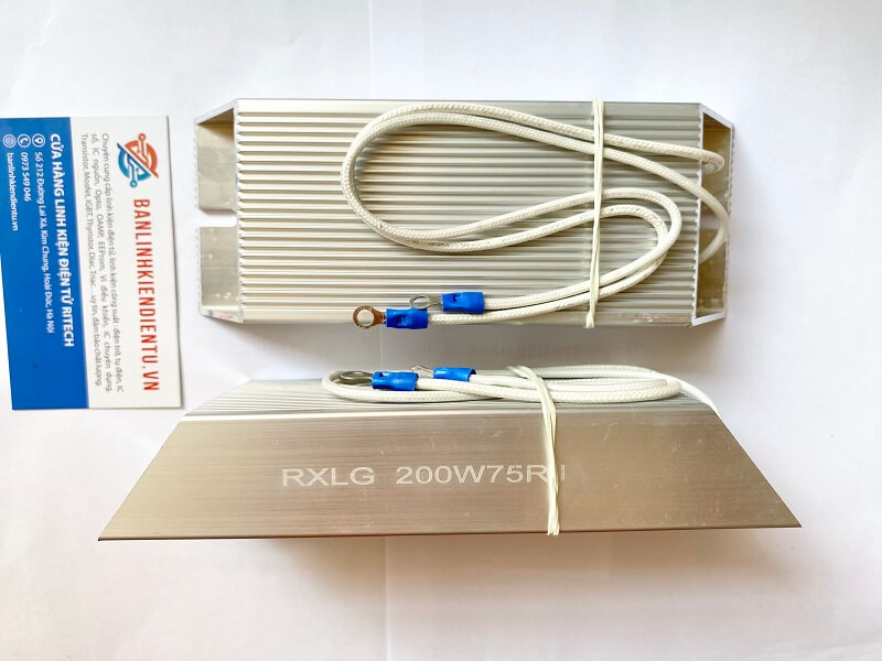 Điện trở xả RXLG 200W 75R 1 DIEN-TRO-XA-200W-75R