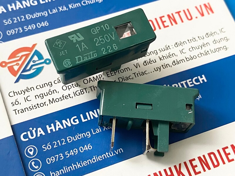 Cầu chì Fanuc Daito GP10 1A 250V 2 GP10-1