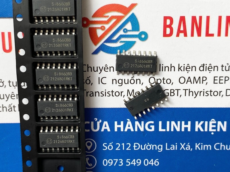 Si8660BB 8660 IC cách ly số 6 kênh SOP-16 1 Si8660-IC