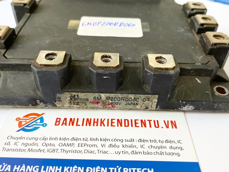 6MBP200RD060 IGBT Fuji 200A 600V tháo máy 2 6MBP200RD060-IGBT