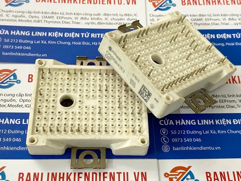 FP50R06W2E3 IGBT Infineon 50A 600V tháo máy 1 FP50R06W2E3-IGBT