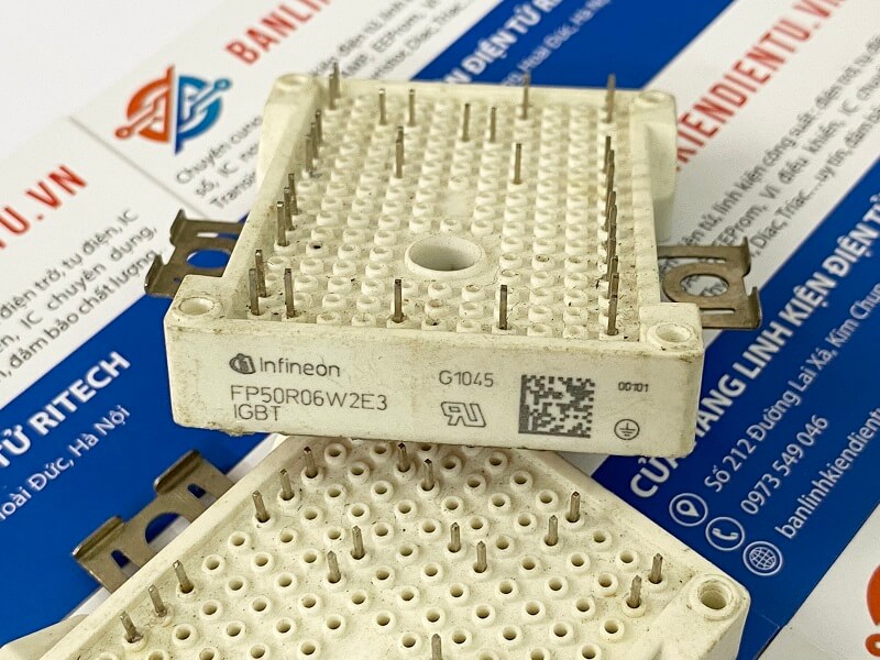 FP50R06W2E3 IGBT Infineon 50A 600V tháo máy 2 FP50R06W2E3