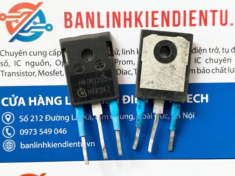 H40R1203 IGBT bếp từ 40A 1200V tháo máy Zin 1 H40R1203