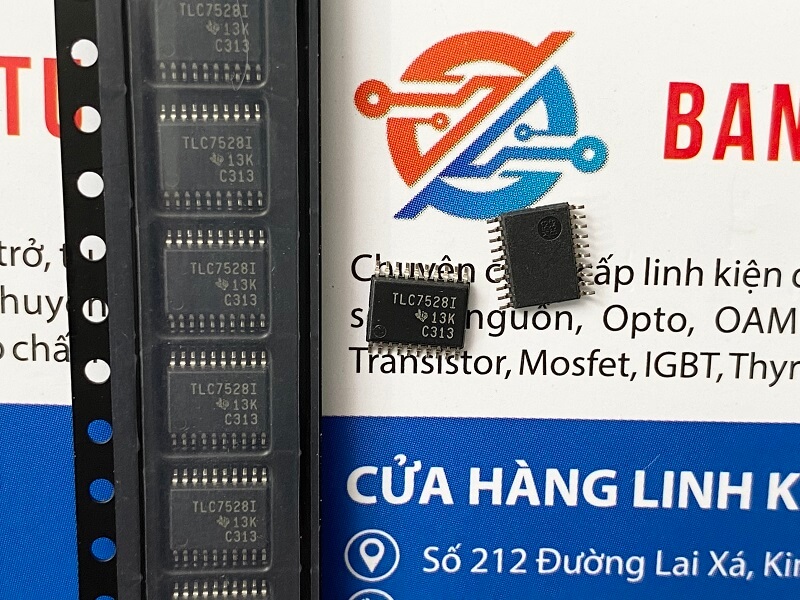 TLC7528I TLC7528IPWR IC chuyên dụng TSSOP20 1 TLC7528I-IC-TSSOP