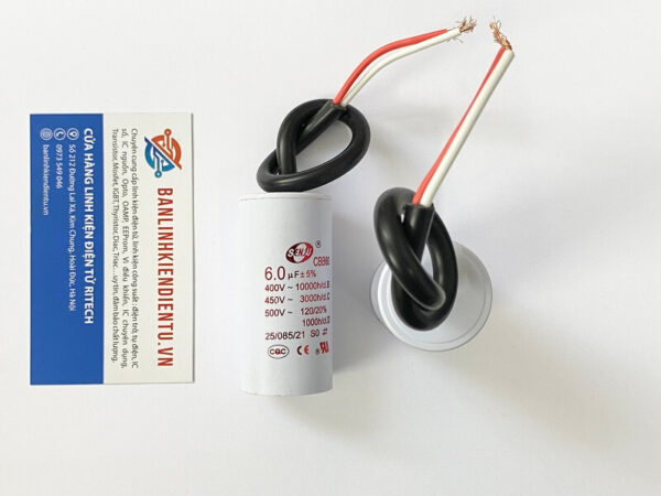 Tụ khởi động CBB60 6uF 450V