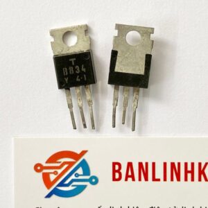 B834, 2SB834 Transistor PNP 3A 60V TO-220 (Tháo Máy) thân đen 3 B834-đen