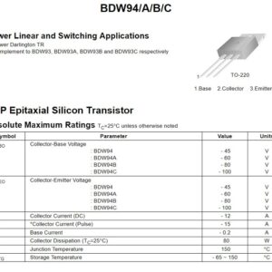 BDW94B-datasheet