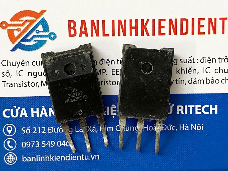 BU2527AF Transistor NPN 12A 800V TO-3PFa tháo máy 1 BU2527AF-transistor