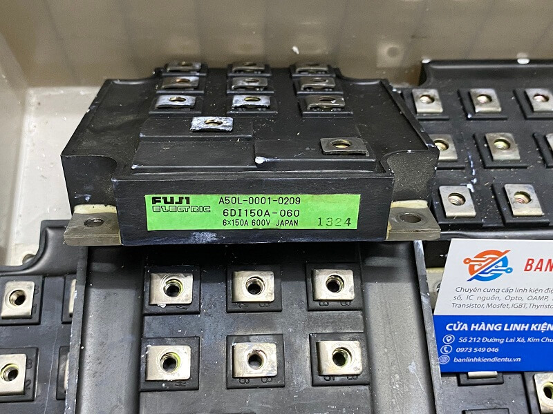 6DI150A-060, A50L-0001-0209 Transistor Fuji 150A 600V (Tháo máy) 1 6DI150A-060