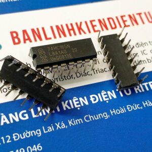 74HC165 74HC165N IC số DIP-16 chính hãng NXP 3 74HC165