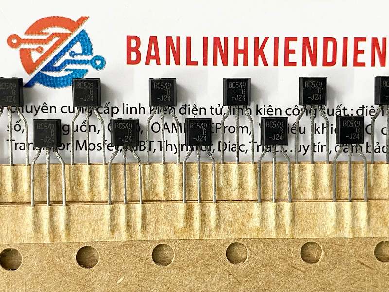 BC549 Transistor NPN 0.1A 30V TO-92 1 BC549
