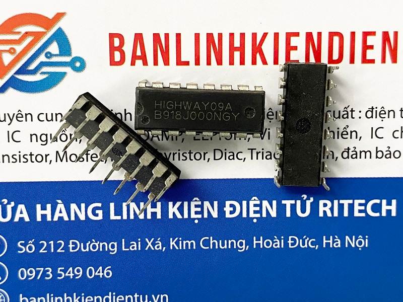 HIGHWAY09A IC điều khiển DIP-16 tháo máy có chương trình 2 IC HIGHWAY09A Tháo máy