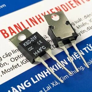 IC điều khiển nhiệt độ KSD-01F H55 độ thường mở 3 KSD-01F 45 độ thường mở