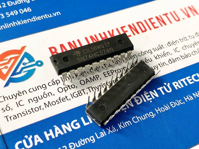 IC Số SN74HC374N 74HC374 74HC374N DIP-20 2 SN74HC374N