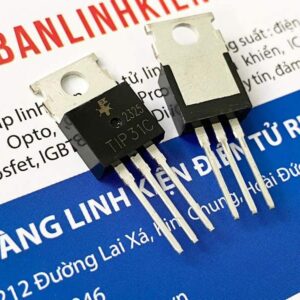 Transistor công suất NPN TIP31C TIP31 3A 100V TO-220 Nhập khẩu 4 TIP31C