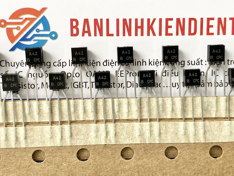 Transistor NPN A42 MPSA42 0.5A 300V TO-92 hàng chính hãng 2 Transistor A42