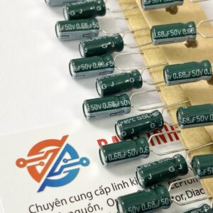 tụ hoá 0.68uf 50v