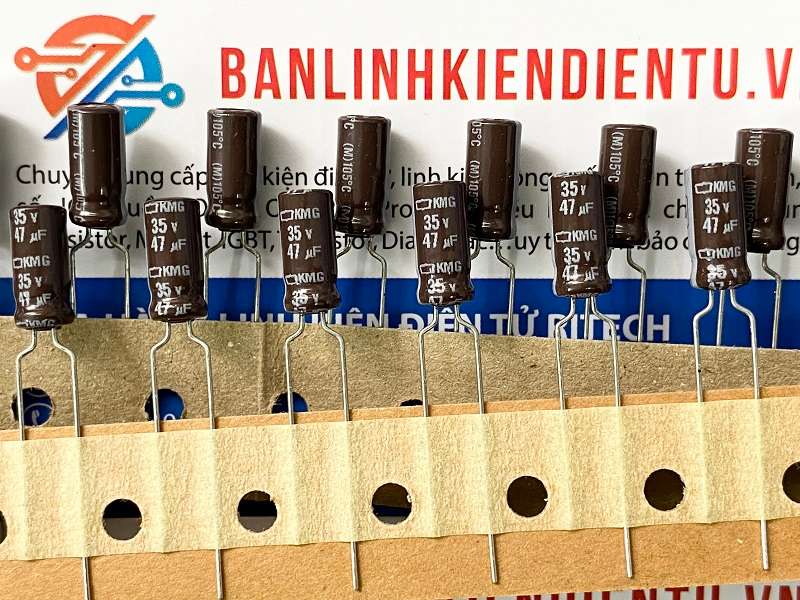 Tụ hóa Samyoung 47uF 35V 5x11mm 1 tụ hóa Samyoung 47uF 35V 5x11mm 1