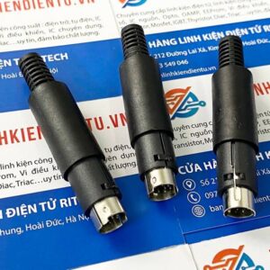 Đầu Mini DIN Đực 8 Chân