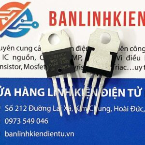 IC nguồn ổn áp 24V 1.5A L7824CV, 7824, L7824 TO-220 (hàng nhập khẩu) 3 7824