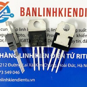 IC ổn áp nguồn LM317T, LM317 TO-220 hàng nhập khẩu 3 LM317