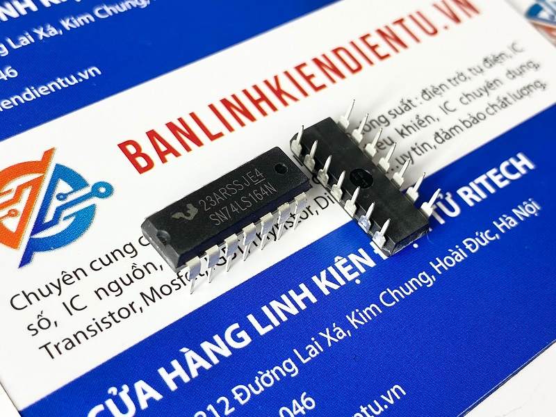 IC thanh ghi dịch tốc độ cao 74LS164, SN74LS164N DIP-14 1 SN74LS164N
