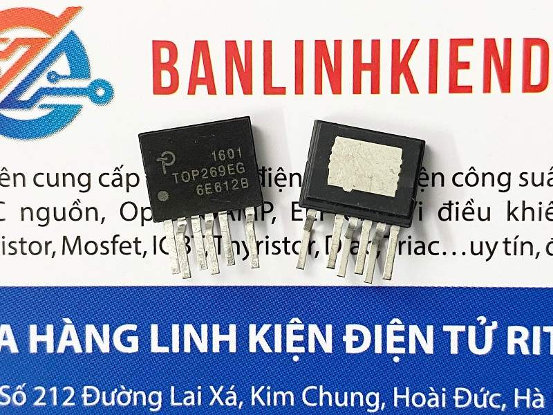 IC nguồn AC/DC Converter TOP269EG TOP269 120W/162W ESIP-7 2 TOP269EG