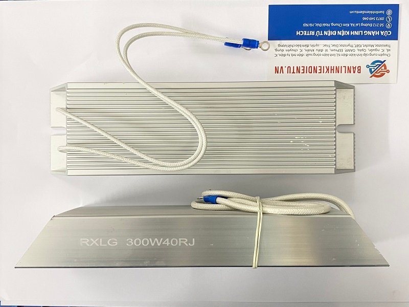 Điện trở công suất, điện trở xả RXLG 300W 40R 1 điện trở xả nhôm 300W 40R