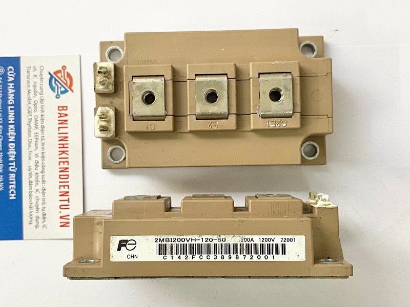 Module IGBT Fuji 2MBI200VH-120-50 200A 1200V tháo máy 1 2MBI200VH-120-50