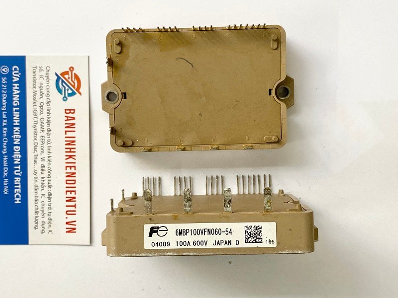 Module IGBT/IPM Fuji 6MBP100VFN060-54 100A 600V Tháo máy 1 6MBP100VFN060-54