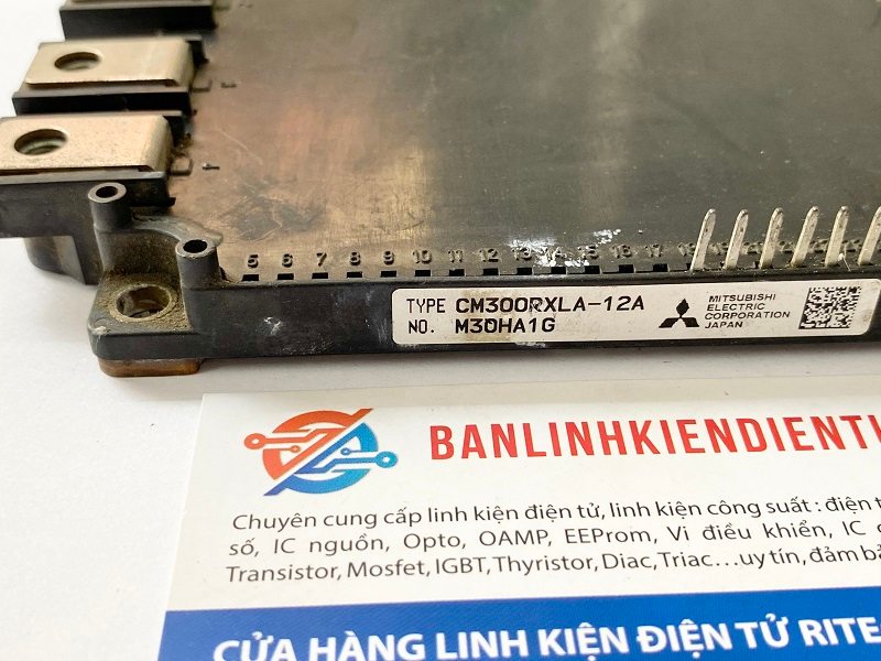 Module IGBT Mitsubishi CM300RXLA-12A 300A 600V Tháo máy 2 CM300RXLA-12A