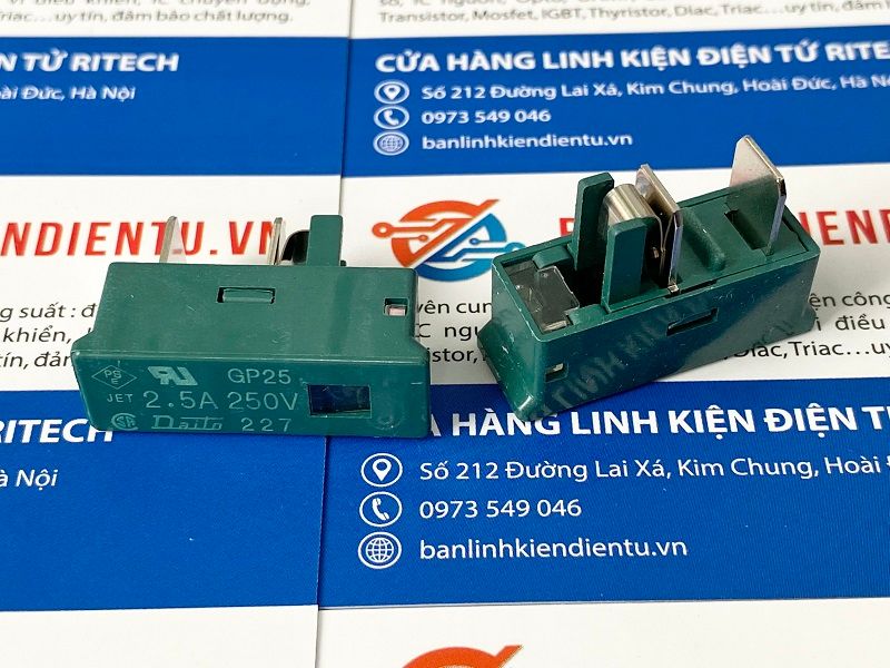 Cầu Chì Fanuc Daito GP25 2.5A 250V 1 Cầu chì Daito GP25 2.5A