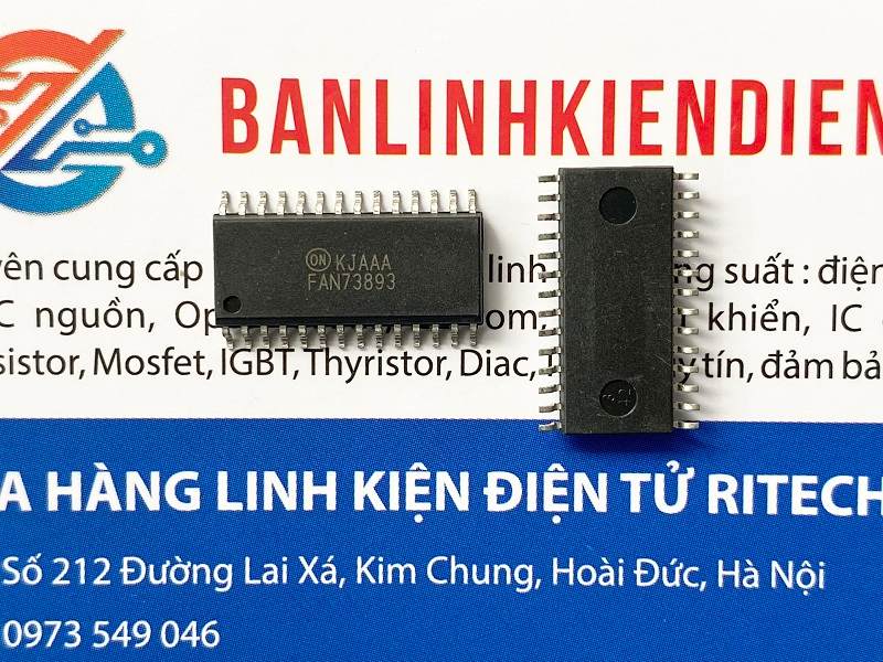 IC điều khiển cổng nửa cầu 3 pha FAN73893 73893 SOP-28 2 FAN73893