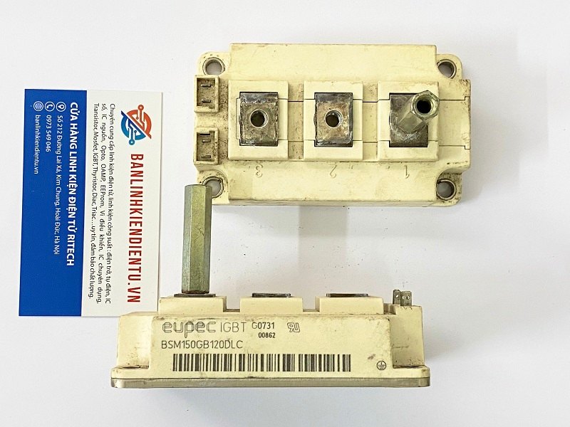 Module IGBT BSM150GB120DLC EUPEC 150A 1200V Tháo máy 1 BSM150GB120DLC