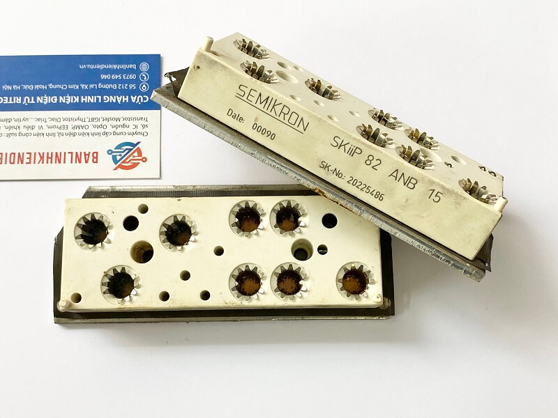 Module IGBT Semikron SKIIP82ANB15 1500V tháo máy 2 SKIIP82ANB15
