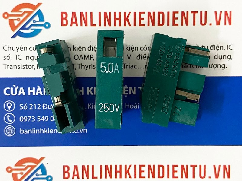 Cầu chì Fanuc Daito HP50 5A 250V 1 Cầu chì Daito 5A 250V HP50