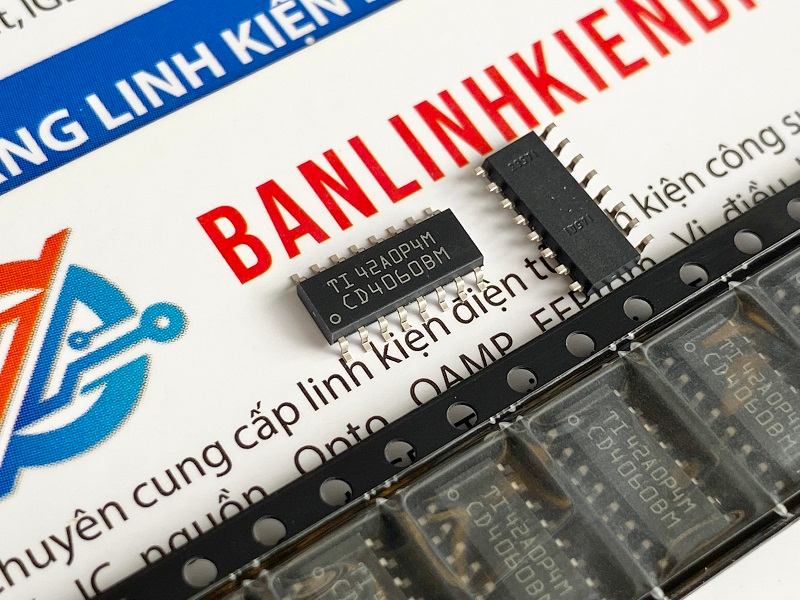 Bộ đếm nhị phân CD4060BM CD4060 SOP-16 3.9mm Nhập khẩu 1 CD4060