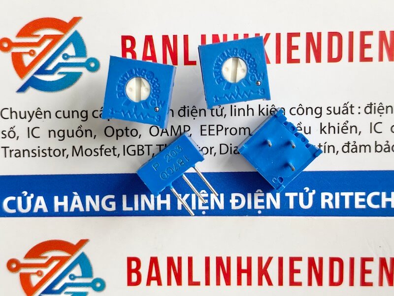 Biến trở vi chỉnh 20K 3386p-1-203 1 3386p-1-203